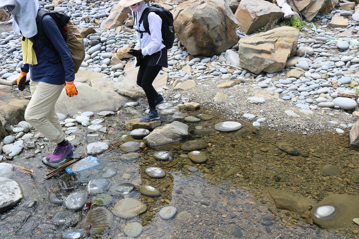 阿朗壹古道屏東到台東 旭海進南田出的台東藍