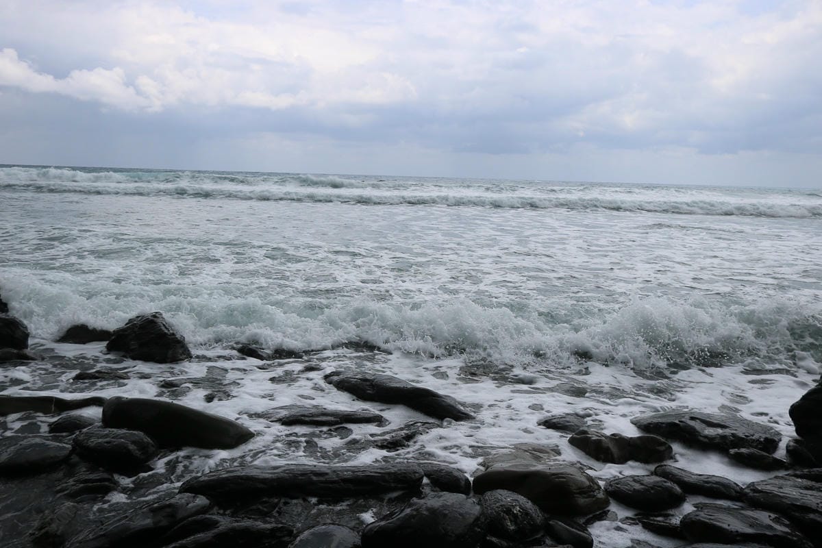 阿朗壹古道屏東到台東 旭海進南田出的台東藍