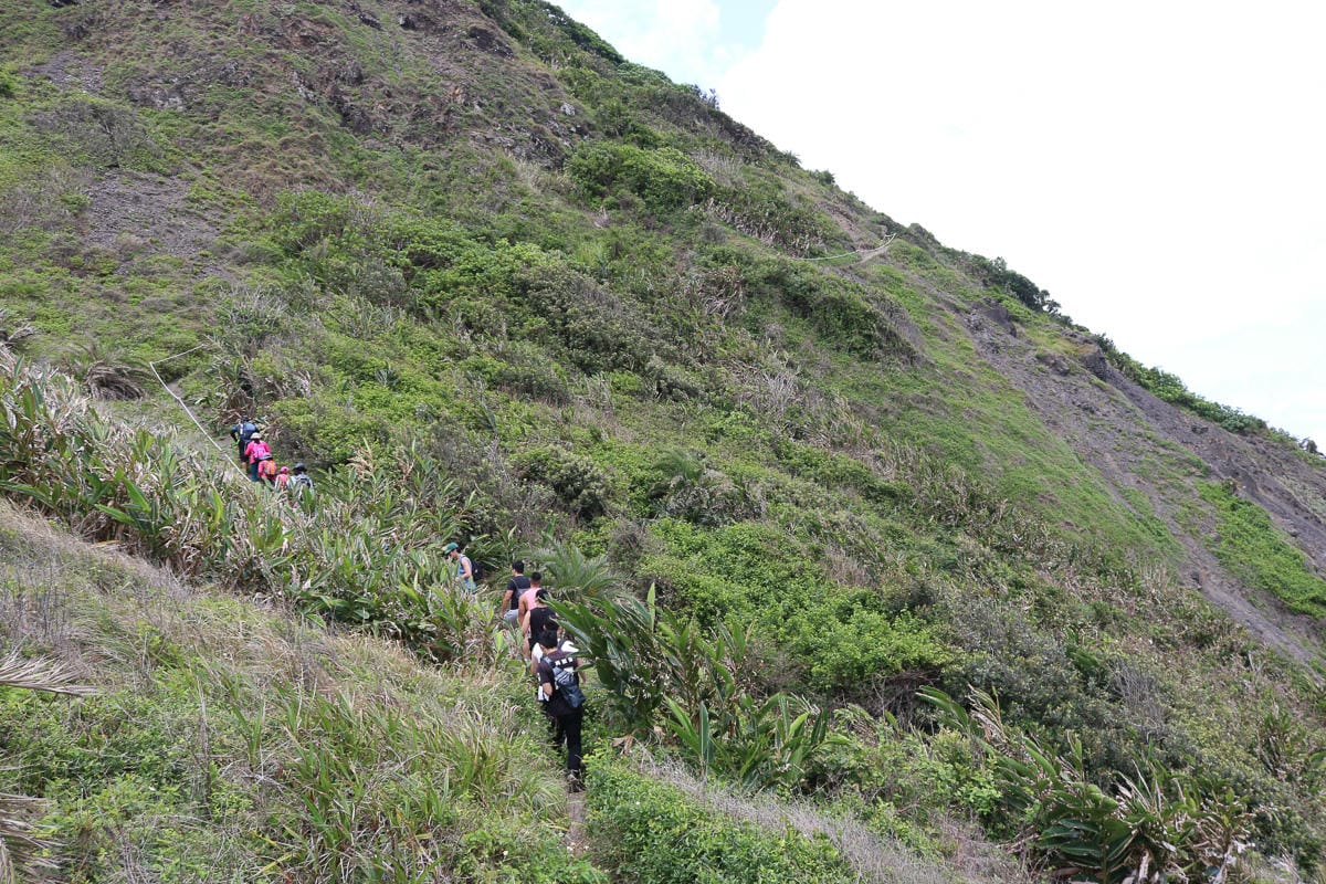 阿朗壹古道屏東到台東 旭海進南田出的台東藍