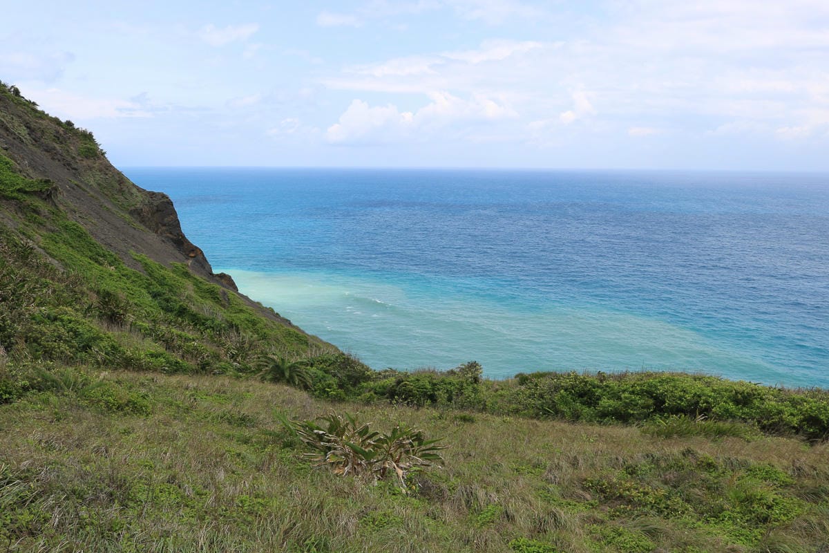 阿朗壹古道屏東到台東 旭海進南田出的台東藍
