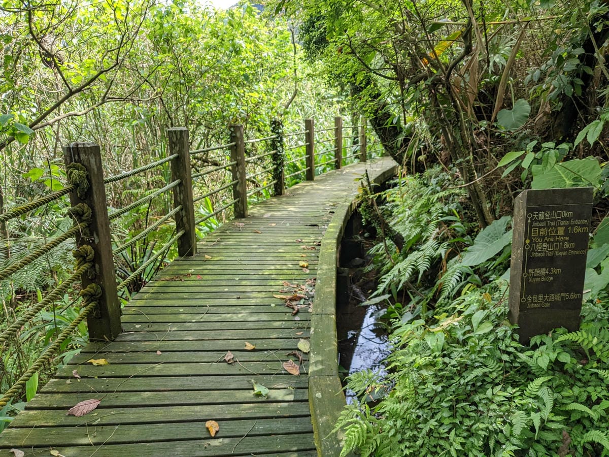 魚路古道全段絹絲瀑布到金山 18K金包里大路