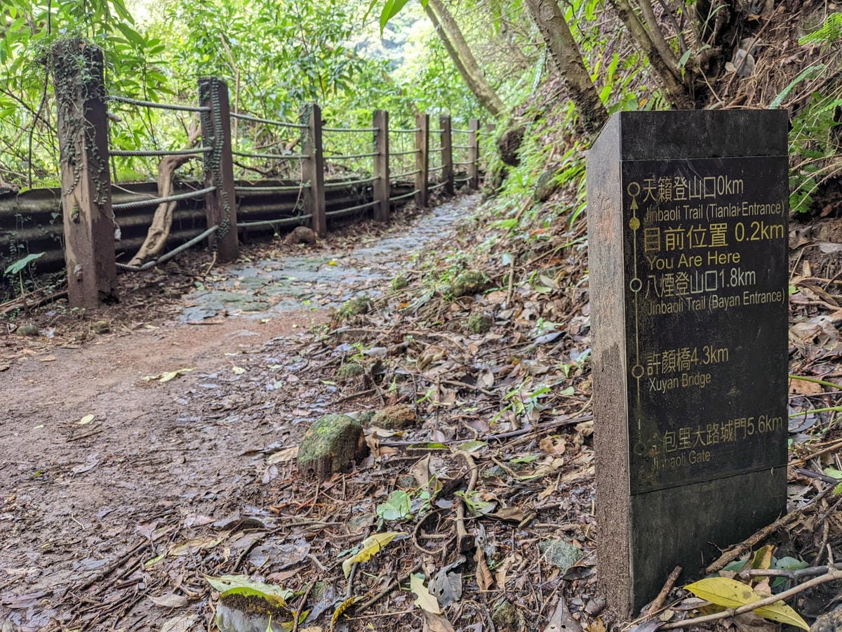 魚路古道全段絹絲瀑布到金山 18K金包里大路