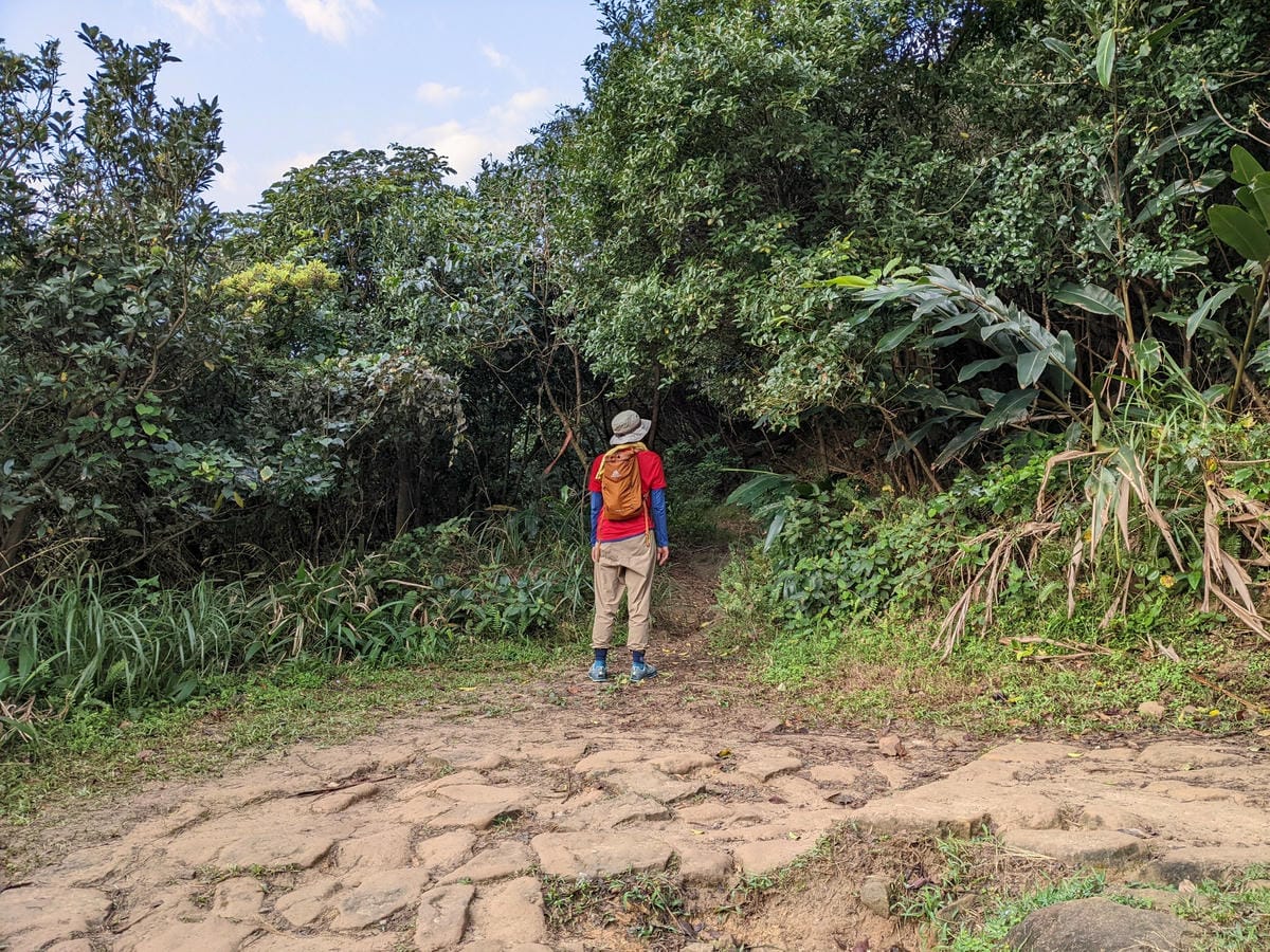劍龍稜新路線 鋸齒稜茶壺山稜線縱走之繩索已拆