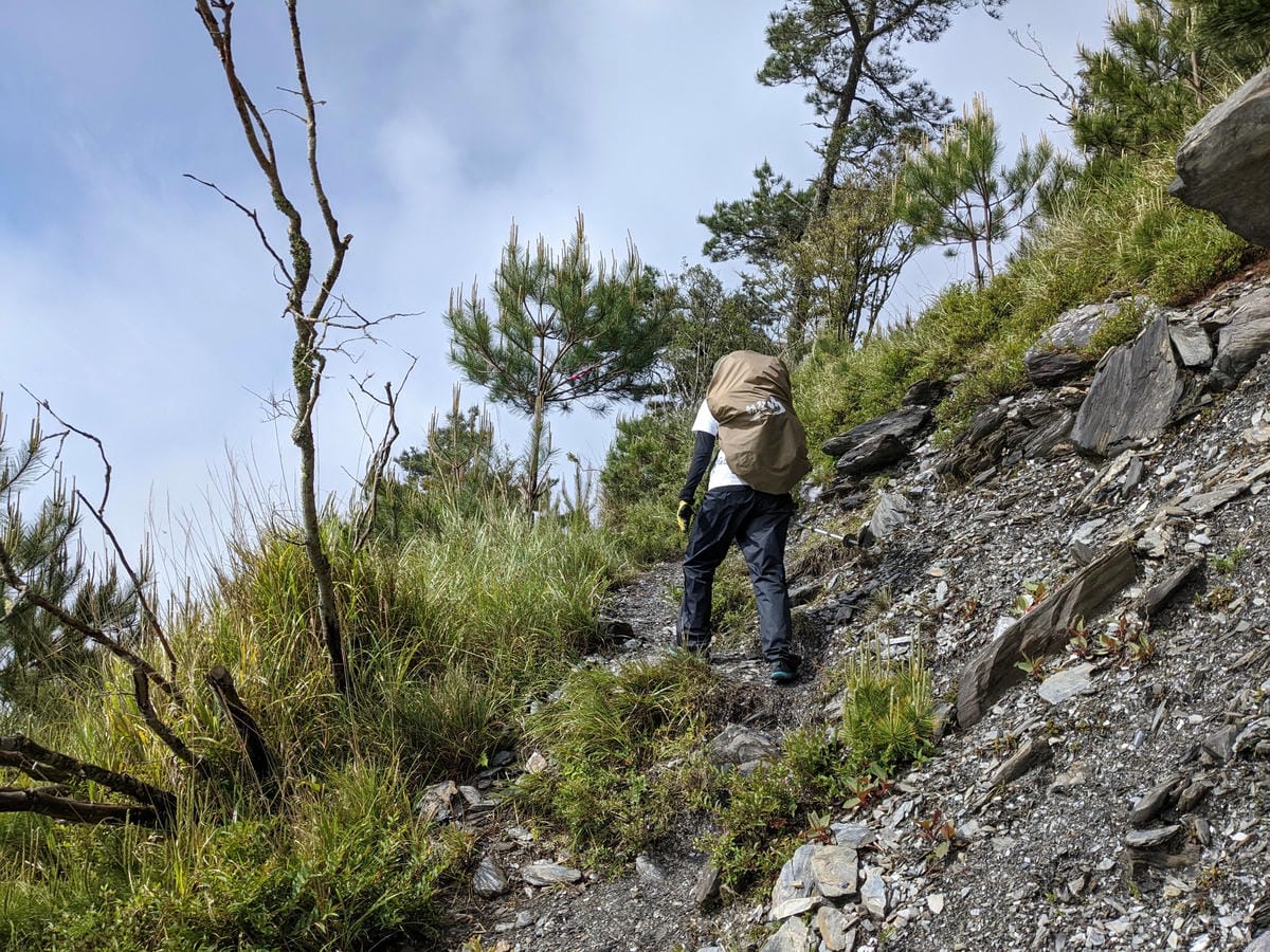 南橫F4 關山嶺山｜碎石坡走一步退兩步