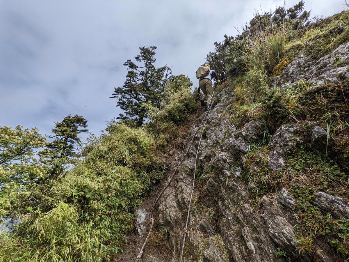 南橫F4 關山嶺山｜碎石坡走一步退兩步