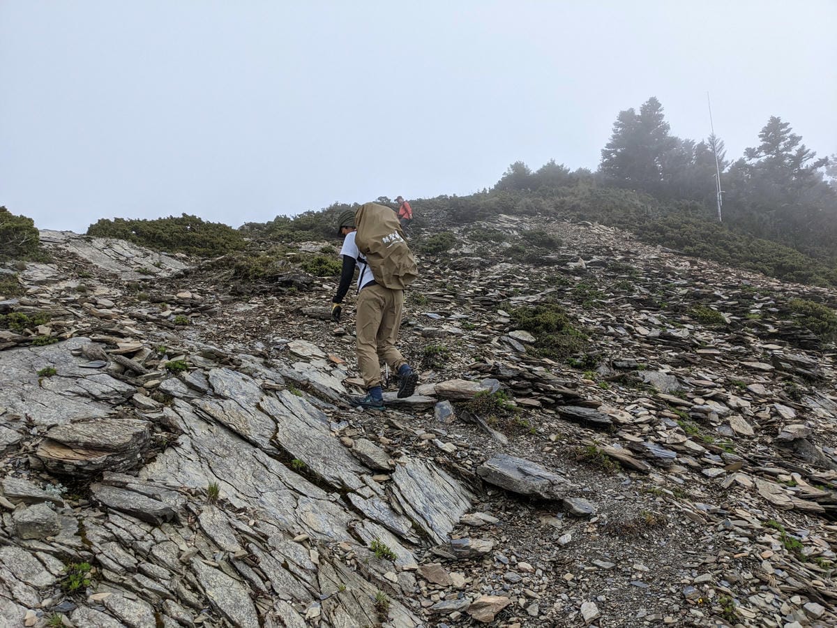 南橫F4 關山嶺山｜碎石坡走一步退兩步