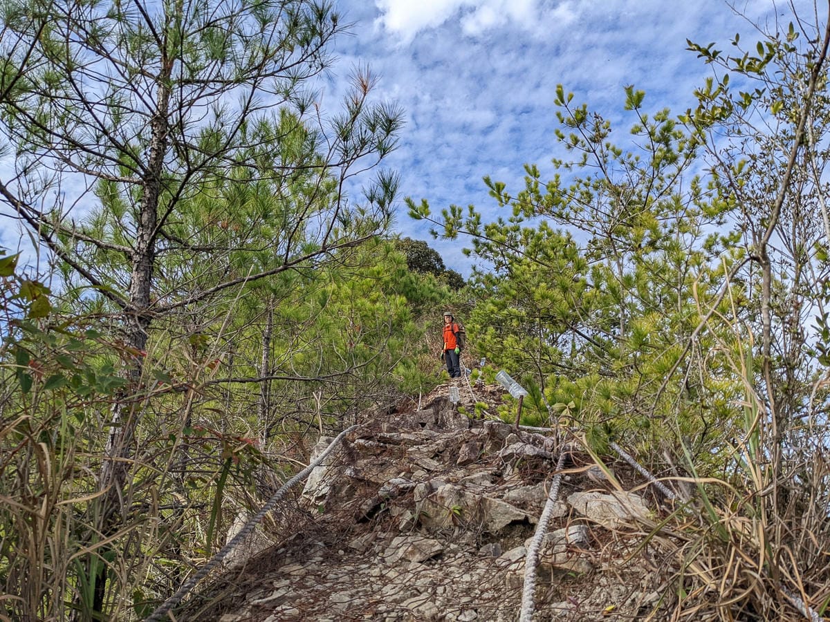 谷關七雄東卯山東南稜縱走德芙蘭｜石瀑攀爬沒有極限