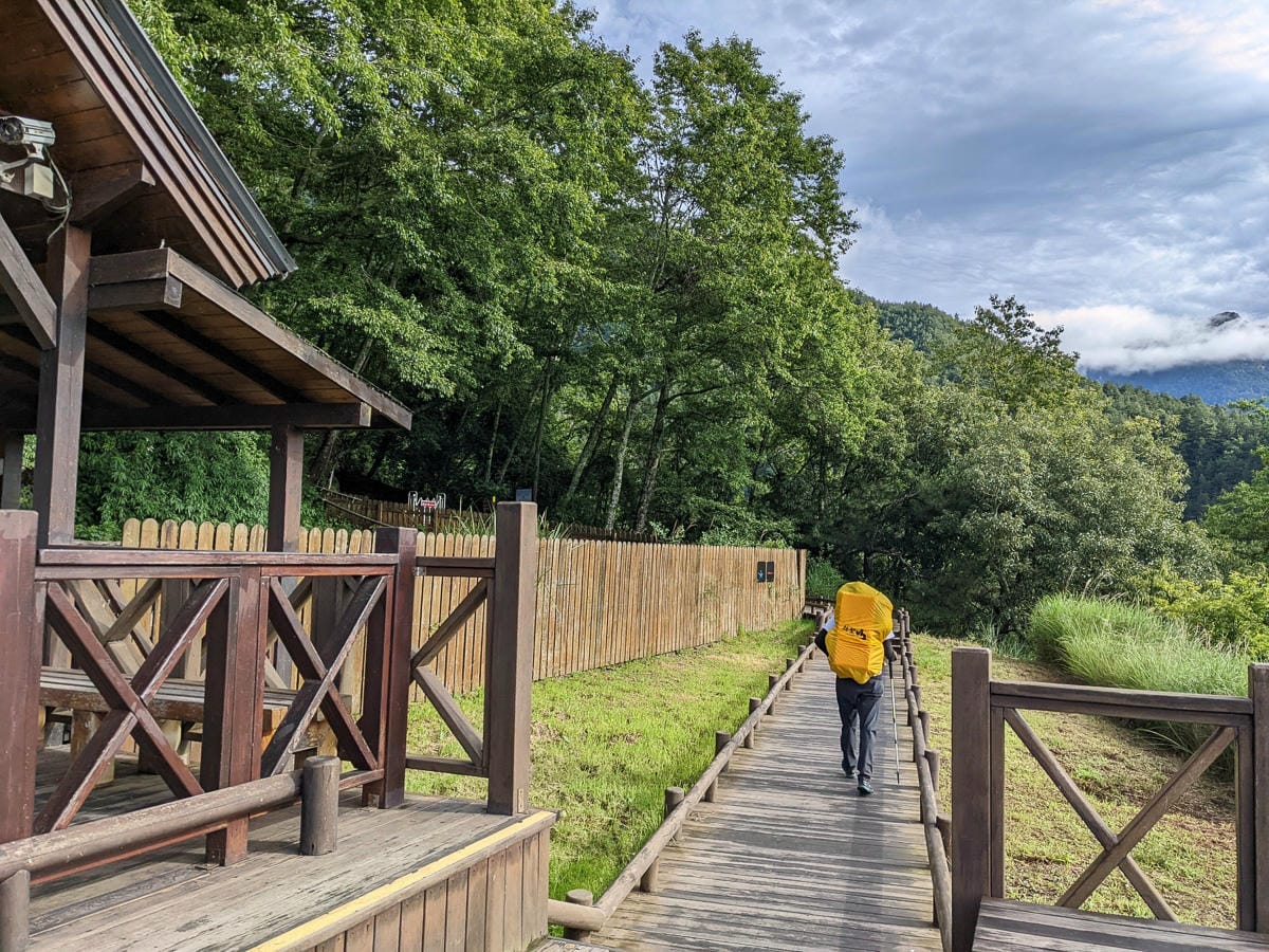 環清宮 雪山志佳陽閂山環山部落住宿下山洗澡