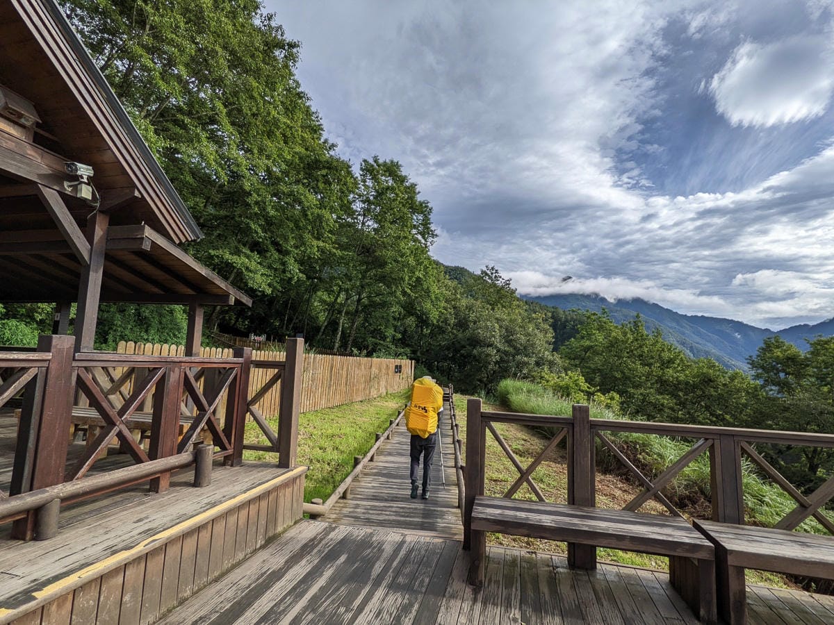 環清宮 雪山志佳陽閂山環山部落住宿下山洗澡