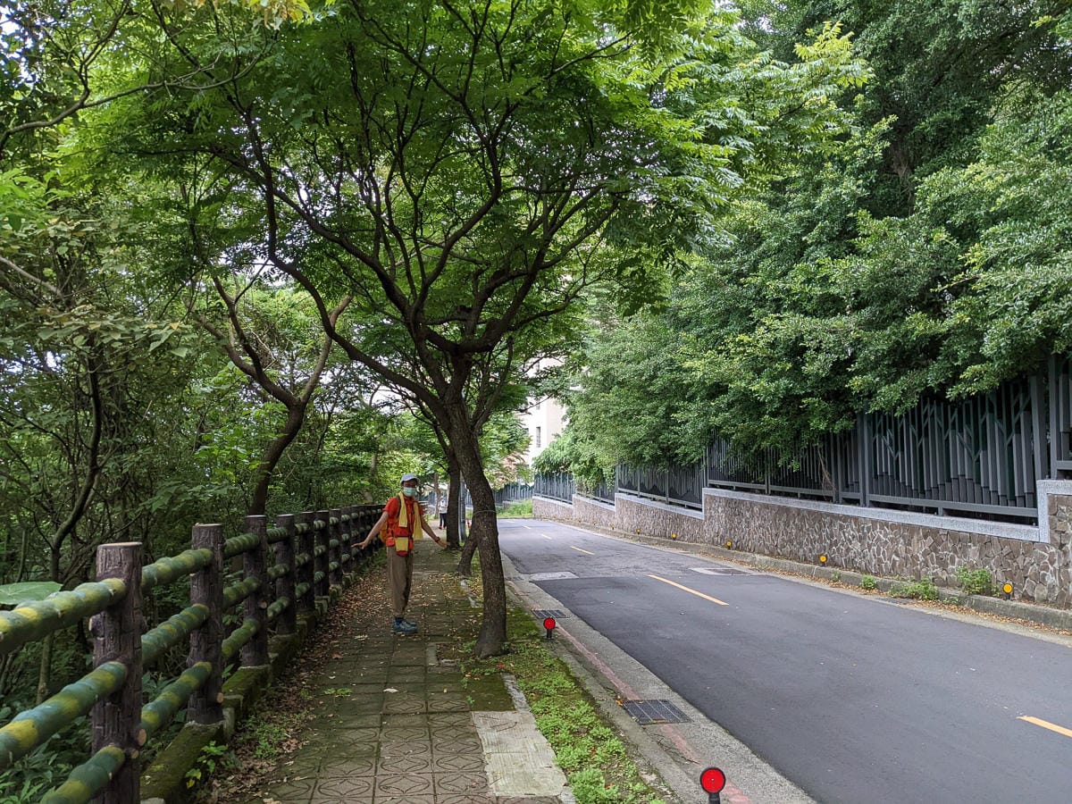 台北大縱走第一段二子坪關渡11公里行