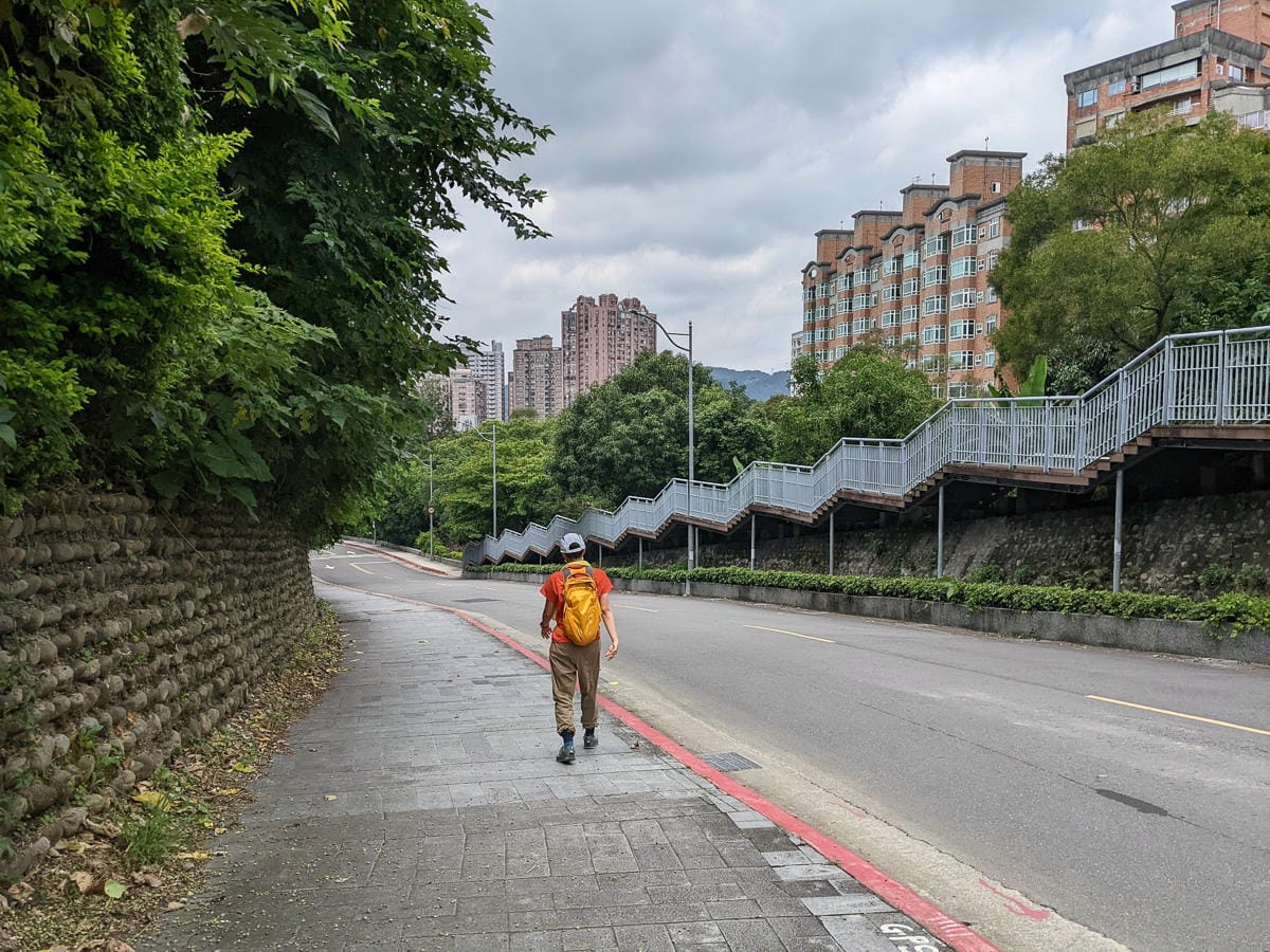 台北大縱走第一段二子坪關渡11公里行