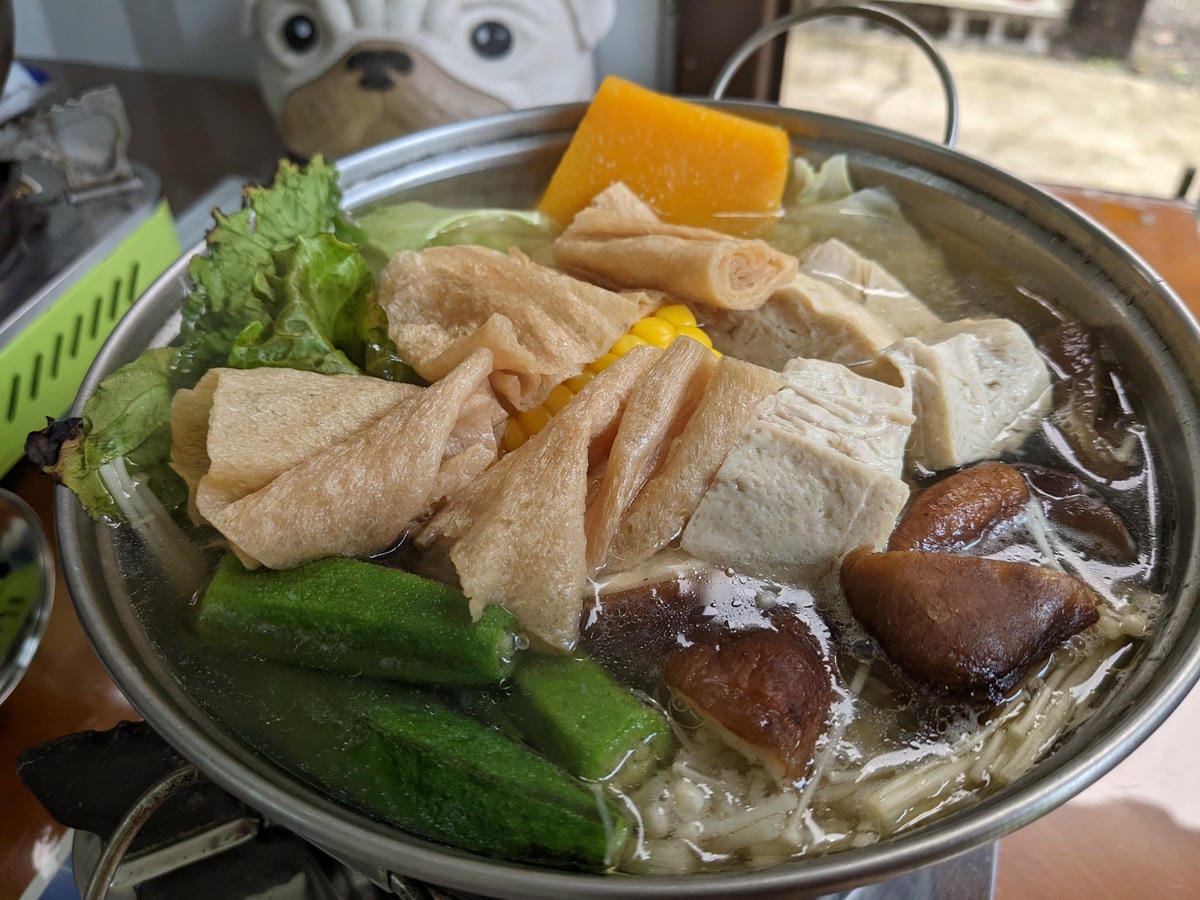 尖石高島下山火鍋｜米+茶咖啡簡餐