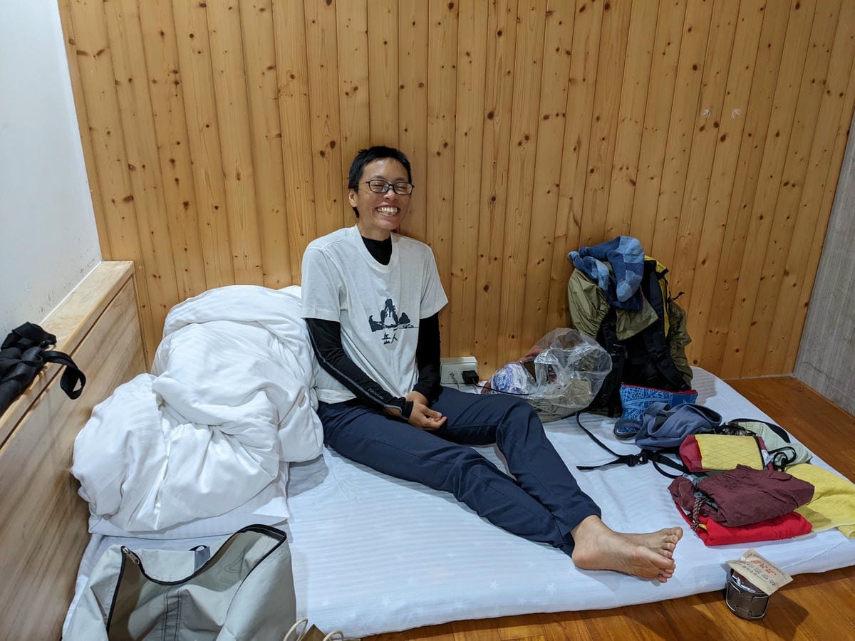 松雪樓滑雪山莊通舖熱水用搶的＋電毯萬歲