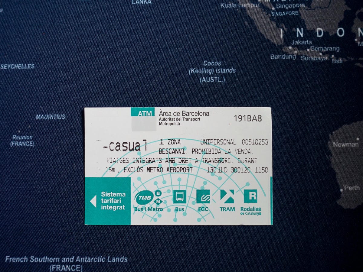 西班牙巴塞隆納t10 tcasual卡片-1