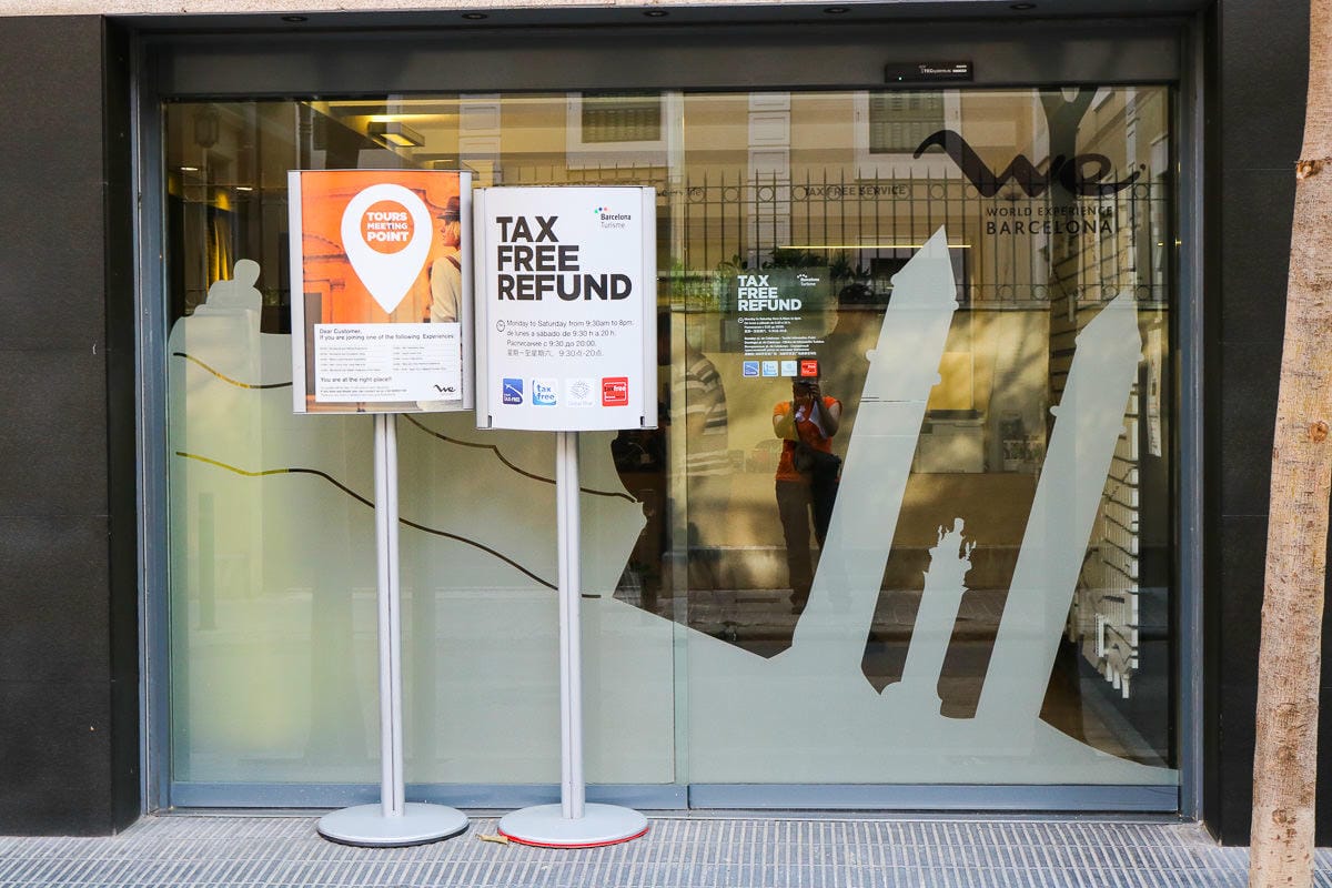 歐洲退稅西班牙巴塞隆納機場退稅？加碼市區退稅流程