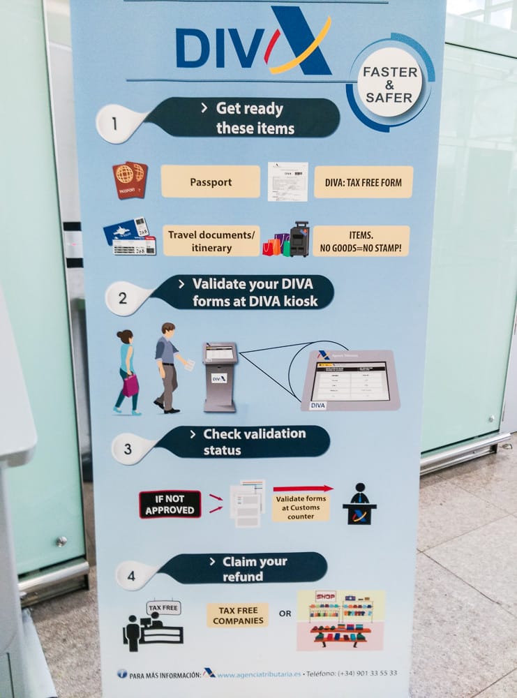 歐洲退稅西班牙巴塞隆納機場退稅？加碼市區退稅流程