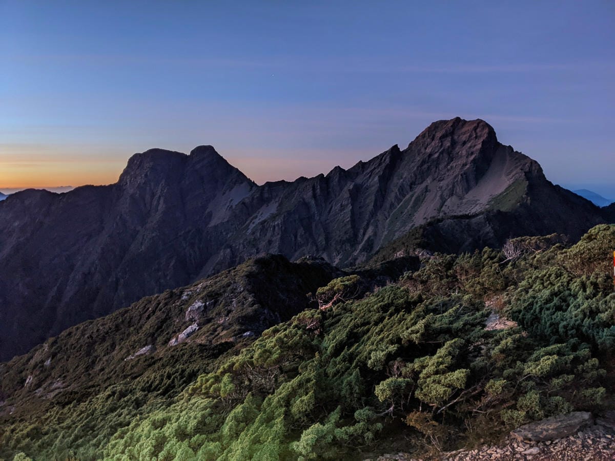 玉山北峰 走進千元大鈔百岳高山