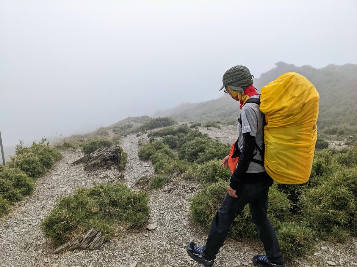 走進奇萊主北 奇萊稜線百岳黑色奇萊面紗不是蓋的