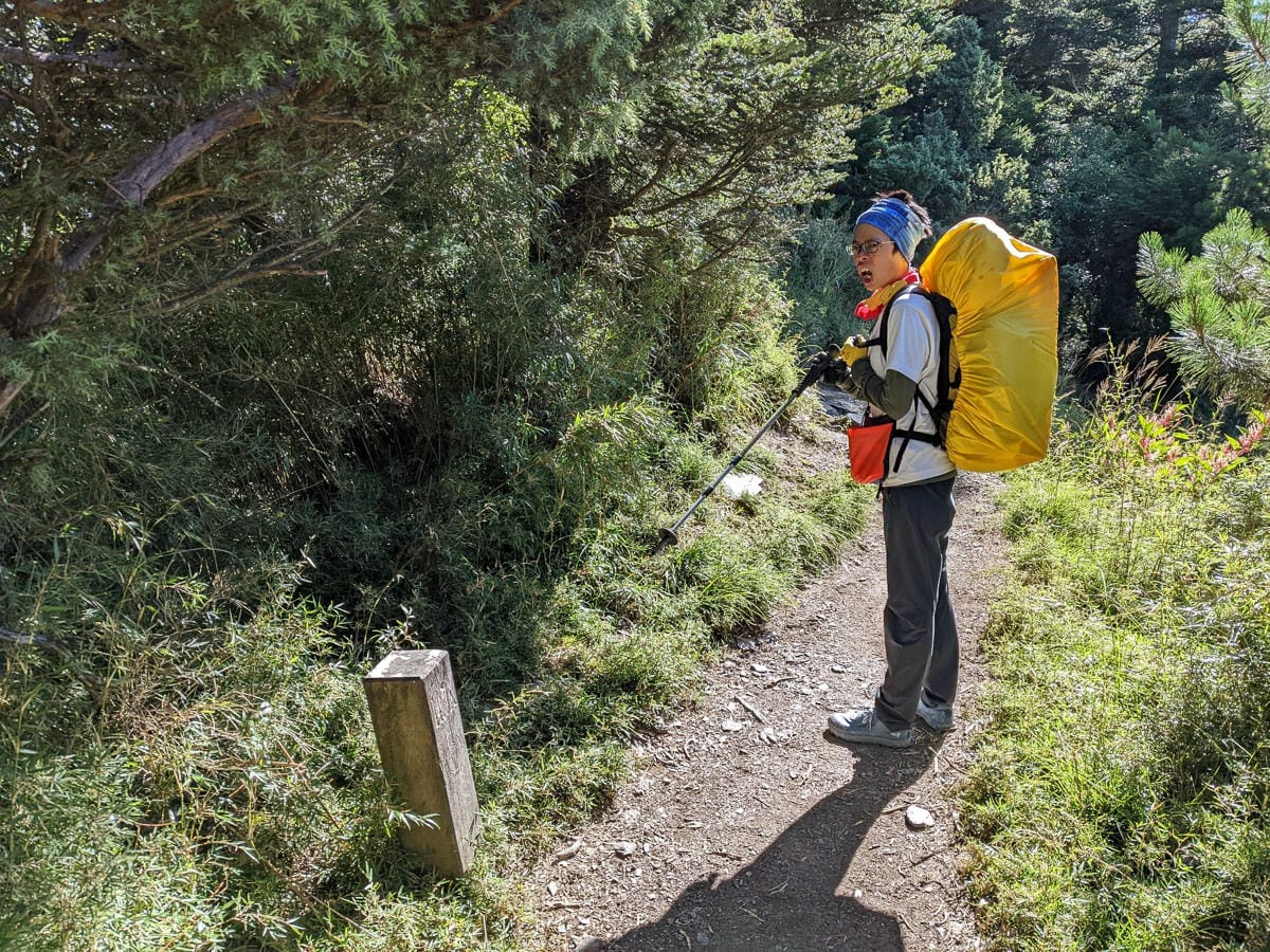 南湖大山難度行程記錄｜圈谷前的眼淚｜碎石坡