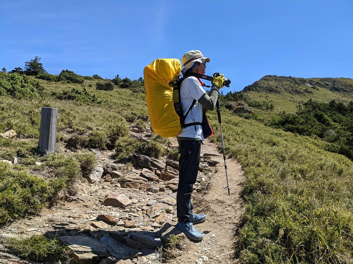 南湖大山難度行程記錄｜圈谷前的眼淚｜碎石坡