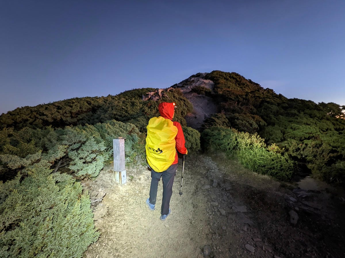 南湖大山難度行程記錄｜中央山脈北一段寂寥岩漠