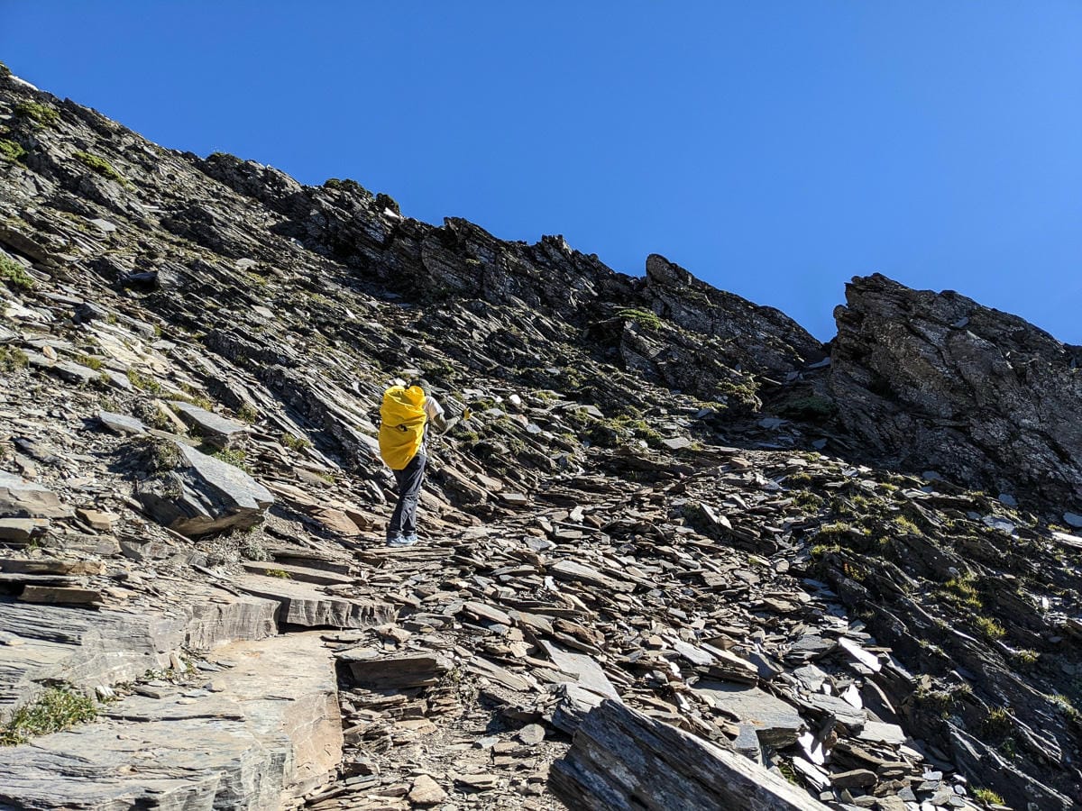 南湖大山難度行程記錄｜中央山脈北一段寂寥岩漠