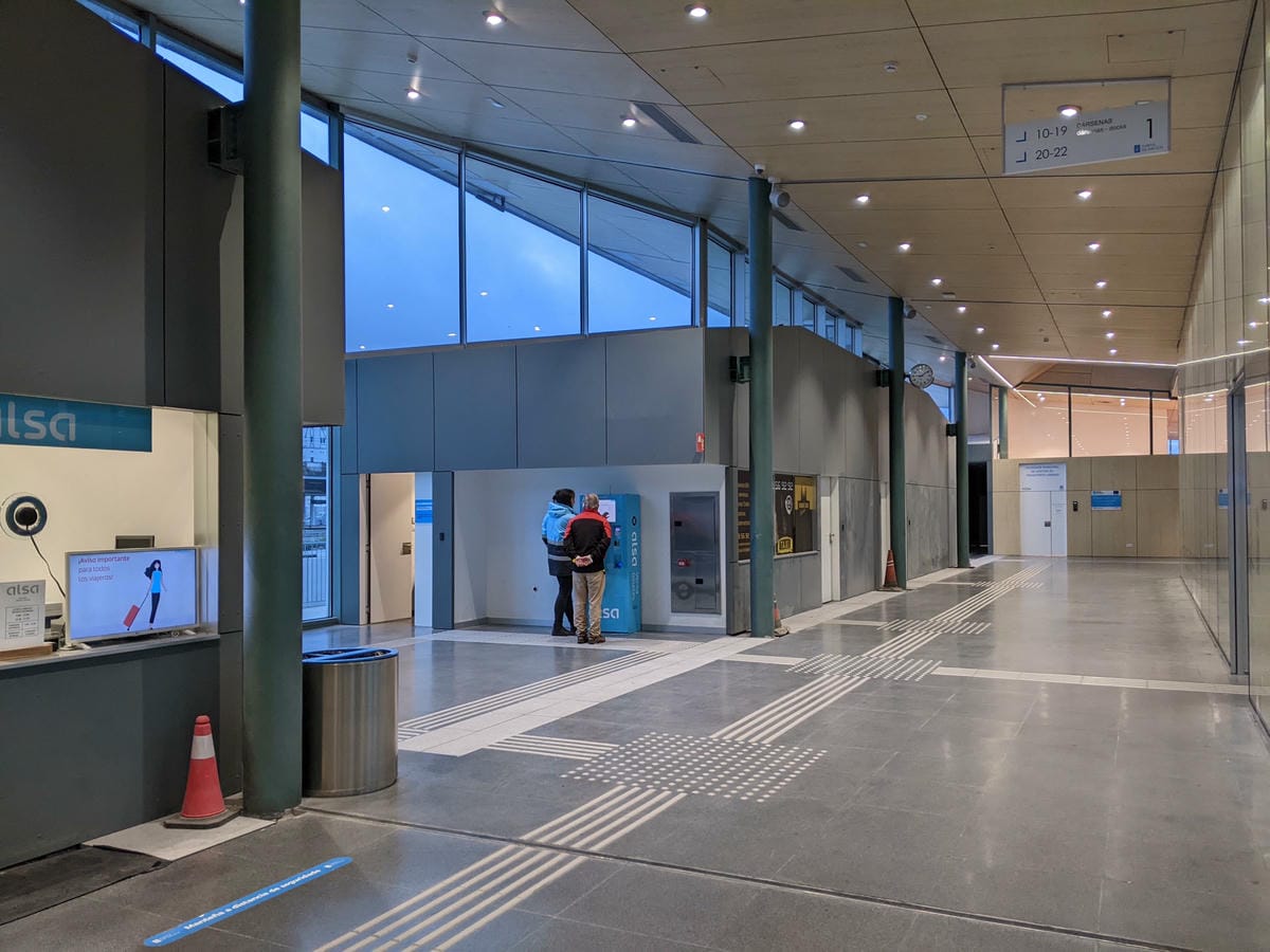 聖地牙哥巴士站西班牙長途巴士筆記