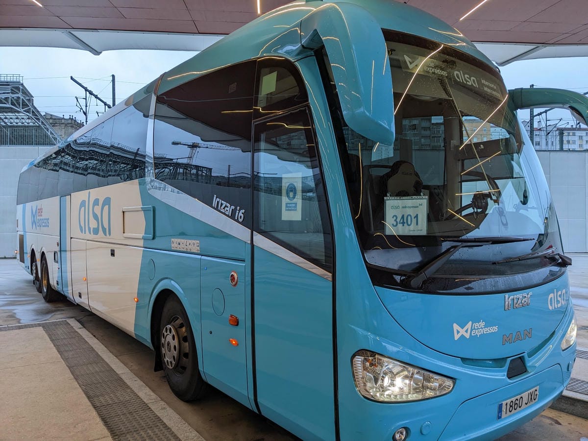 聖地牙哥巴士站西班牙長途巴士筆記