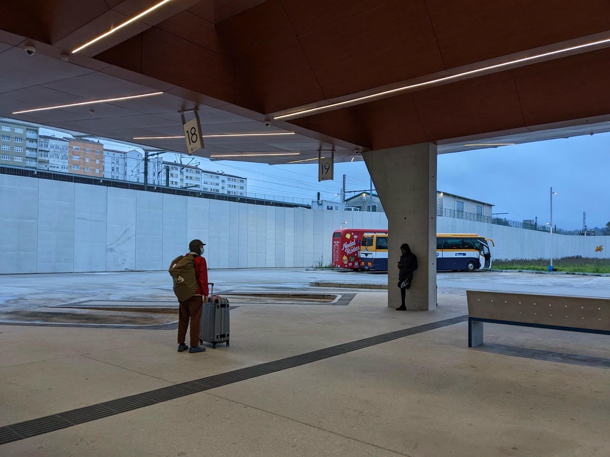 聖地牙哥巴士站西班牙長途巴士筆記