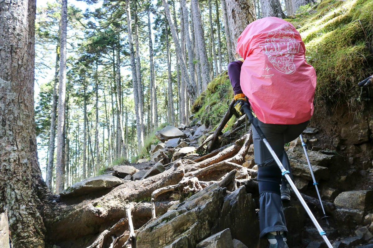 郊山中級山百岳高山背包裝備檢查表 老蝦行前通知公版