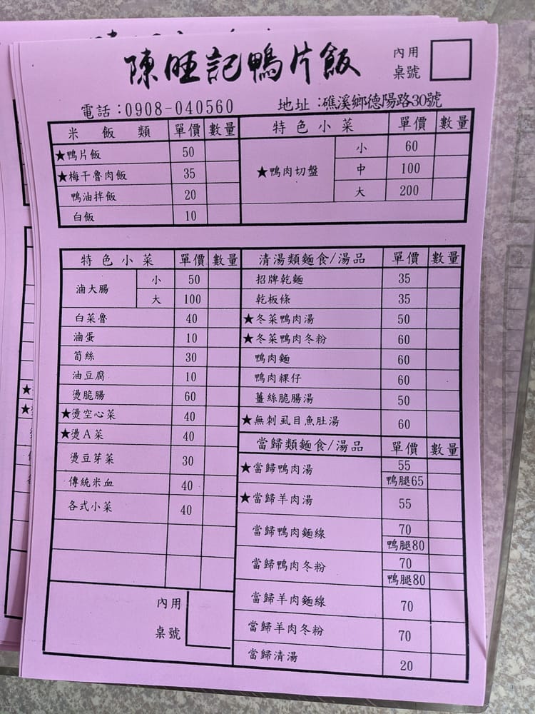 礁溪陳旺記鴨片飯|出餐之快印象深刻 - 第10張圖 陳旺記鴨片飯