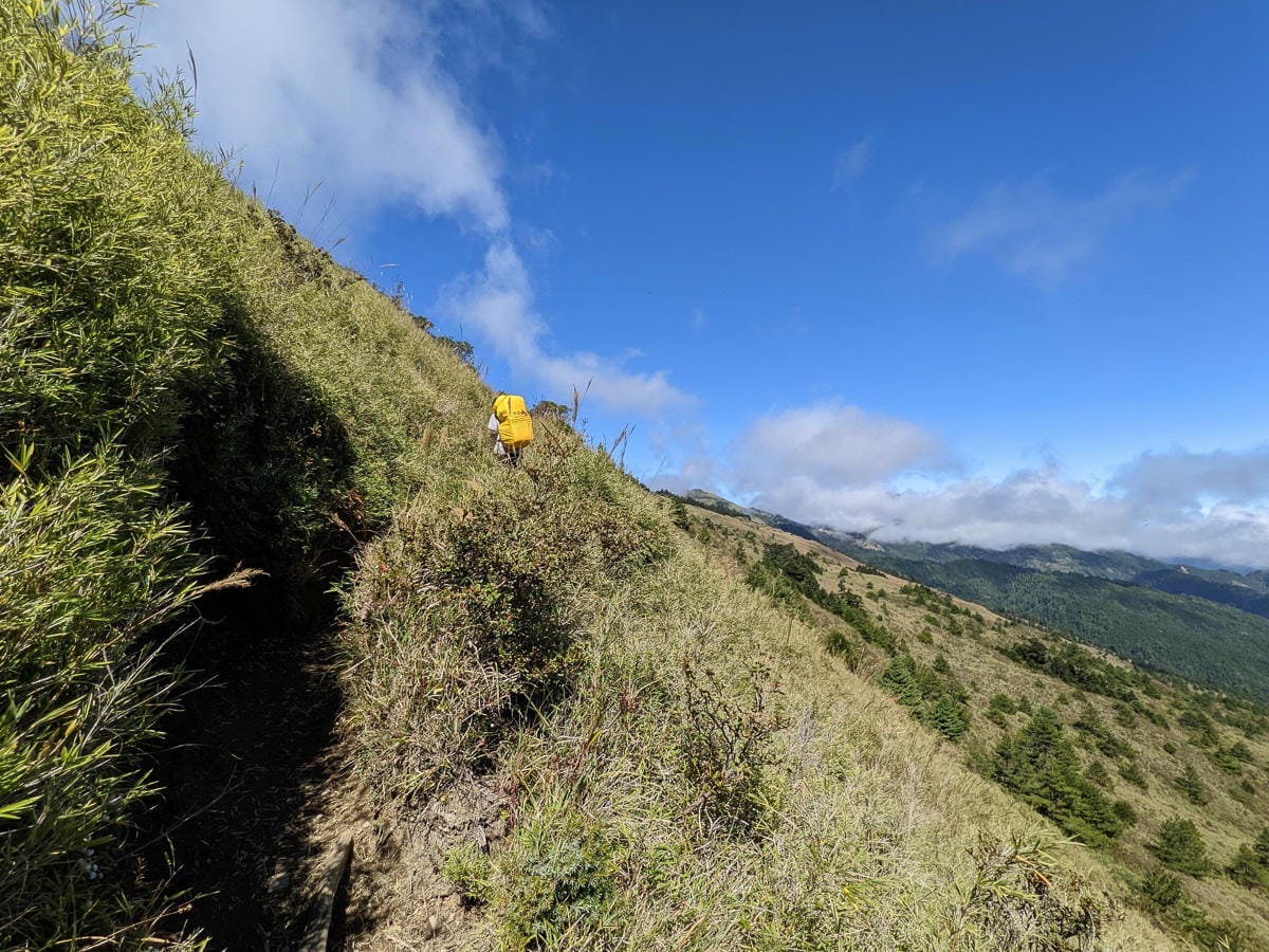 奇萊主北｜回家前最煎熬非破碎地形拉繩攀岩