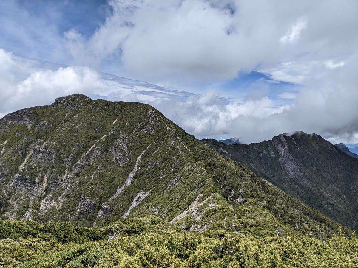 百岳難度高聖稜線雪山北峰｜玉山圓柏的千百年