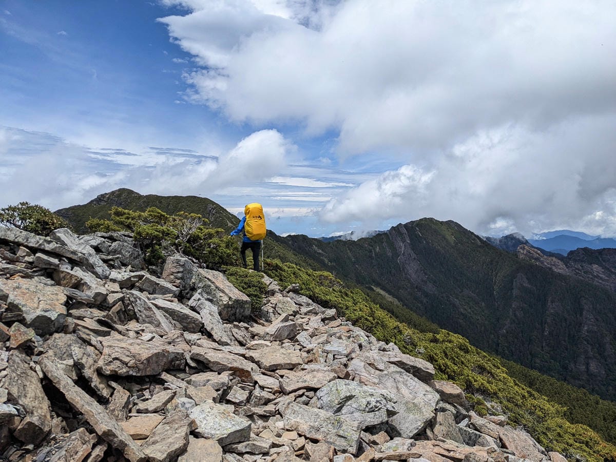 百岳難度高聖稜線雪山北峰｜玉山圓柏的千百年