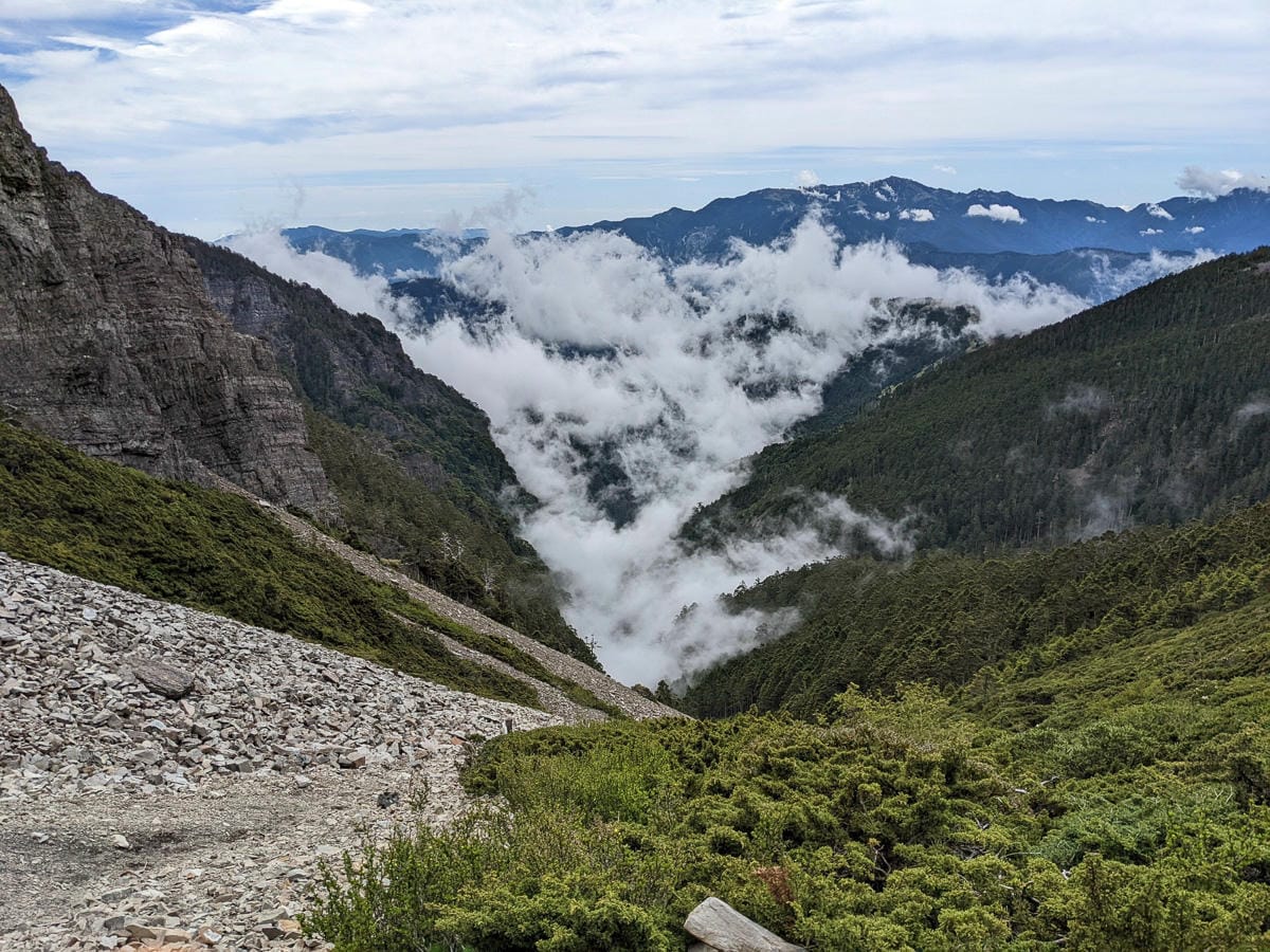 百岳難度高聖稜線雪山北峰｜玉山圓柏的千百年