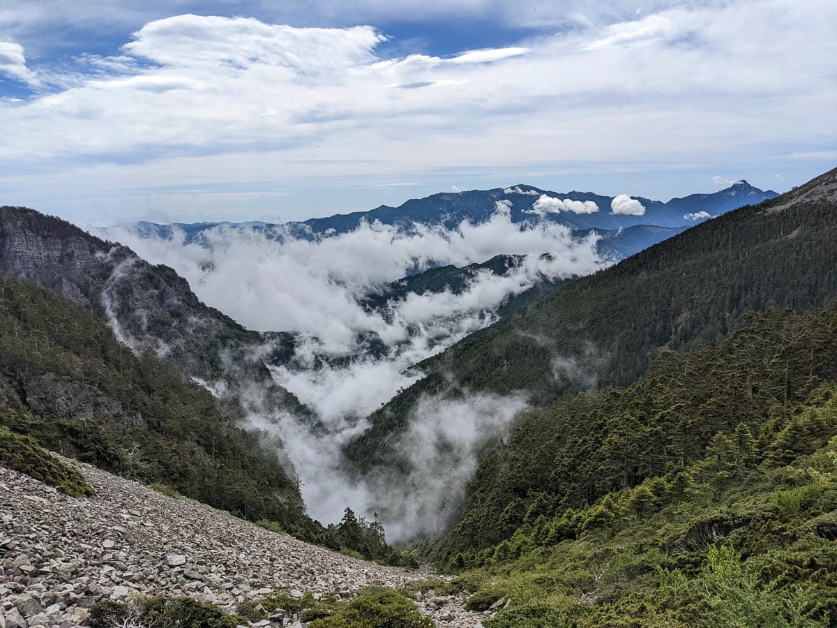 百岳難度高聖稜線雪山北峰｜玉山圓柏的千百年