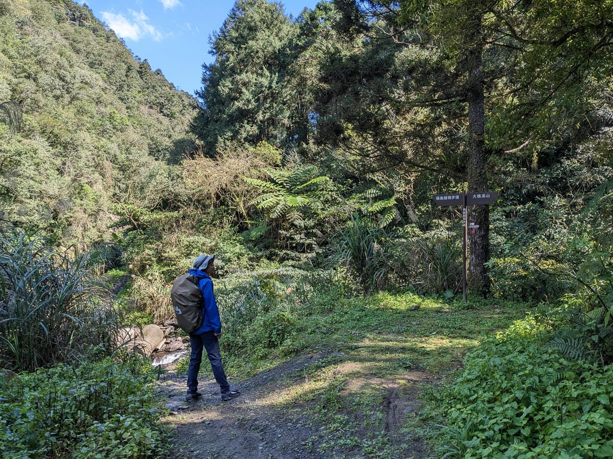 桶後越嶺道全段桶后林道 – 烏來到礁溪