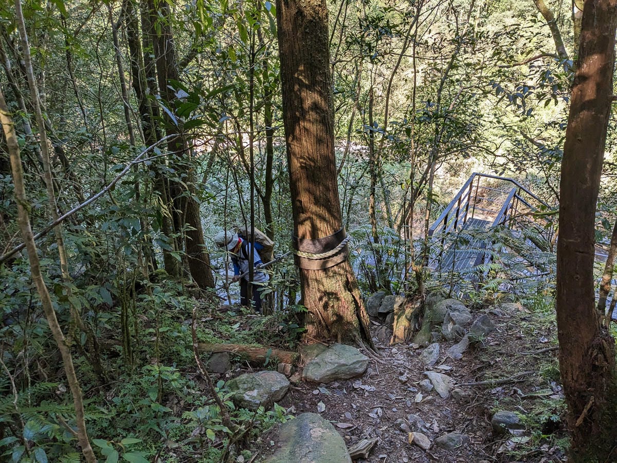 桶後越嶺道全段桶后林道 – 烏來到礁溪