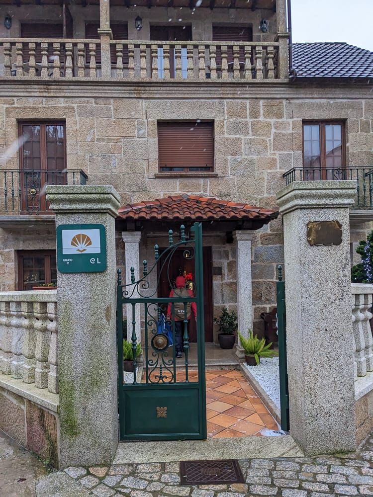 Padrón自帶集水功能西班牙老房子飯店