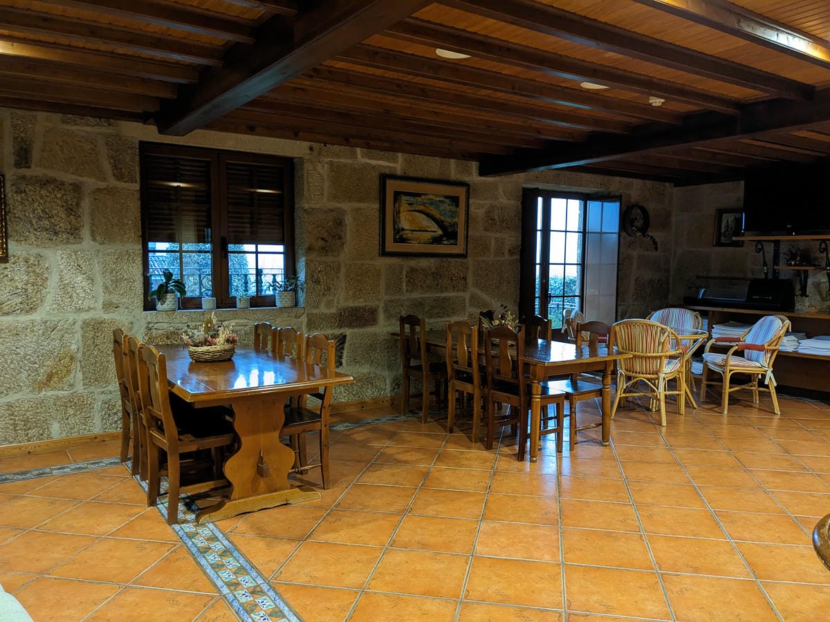 Padrón自帶集水功能西班牙老房子飯店