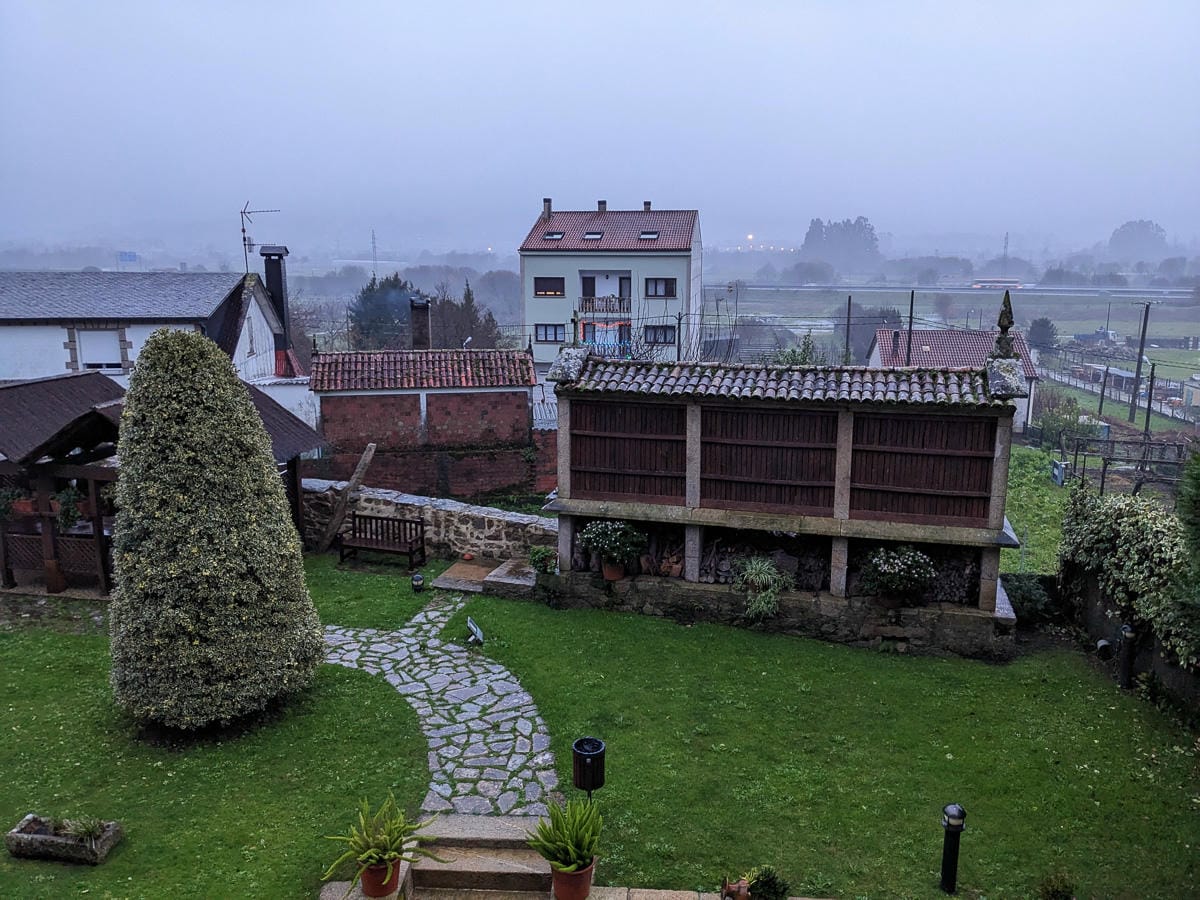 Padrón自帶集水功能西班牙老房子飯店