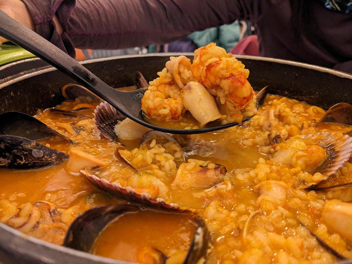 朝聖之路Santiago教堂吃的專門店A noiesa