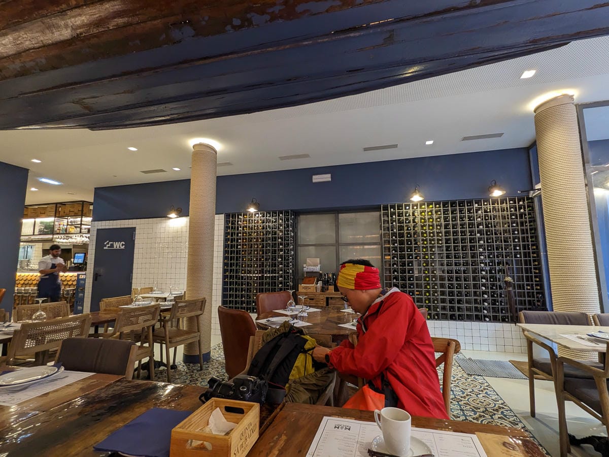 波多餐廳海鮮好吃又低調 meia nau porto