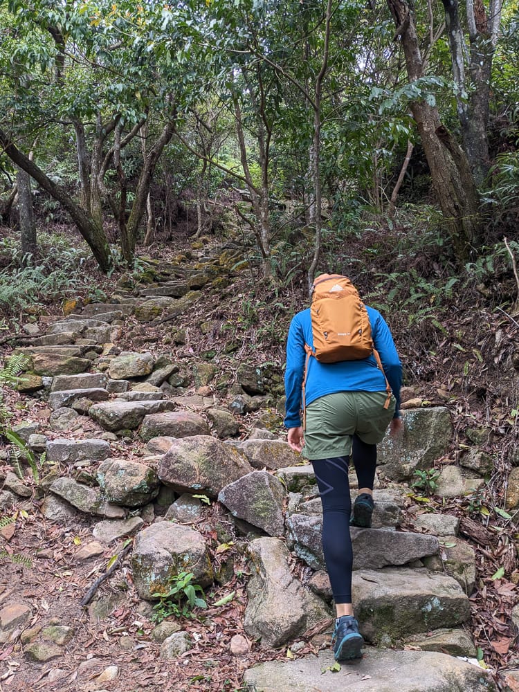 sNug全壓式強肌力運動壓縮褲｜爬山心得感想