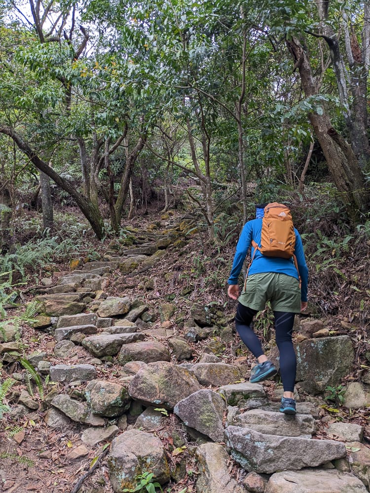 sNug全壓式強肌力運動壓縮褲｜爬山心得感想