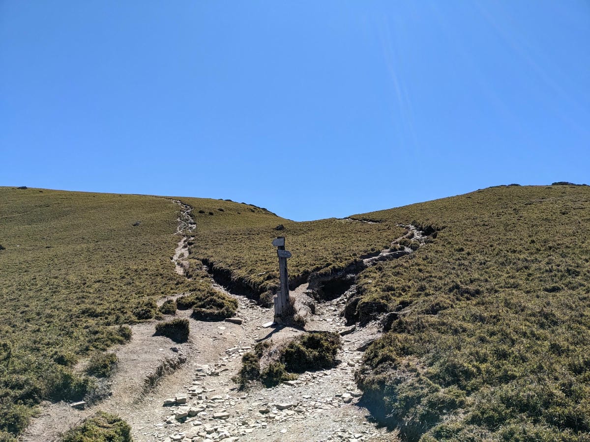 嘉明湖傳統向陽路線進出給新手