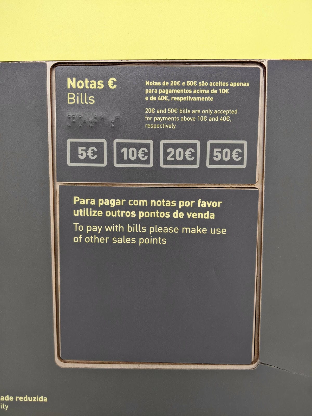 葡萄牙波多地鐵自動售票機買票方法