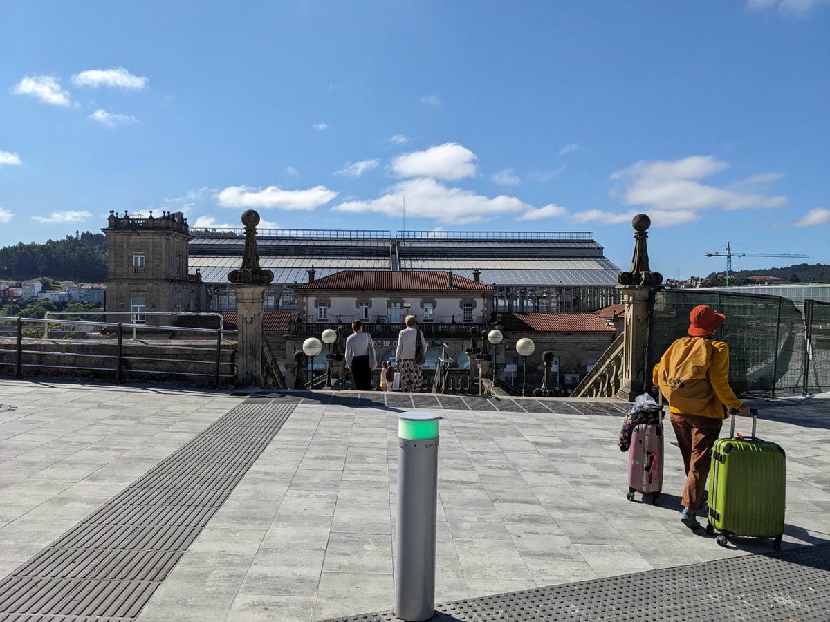 朝聖之路Santiago往波多馬德里交通火車巴士說明