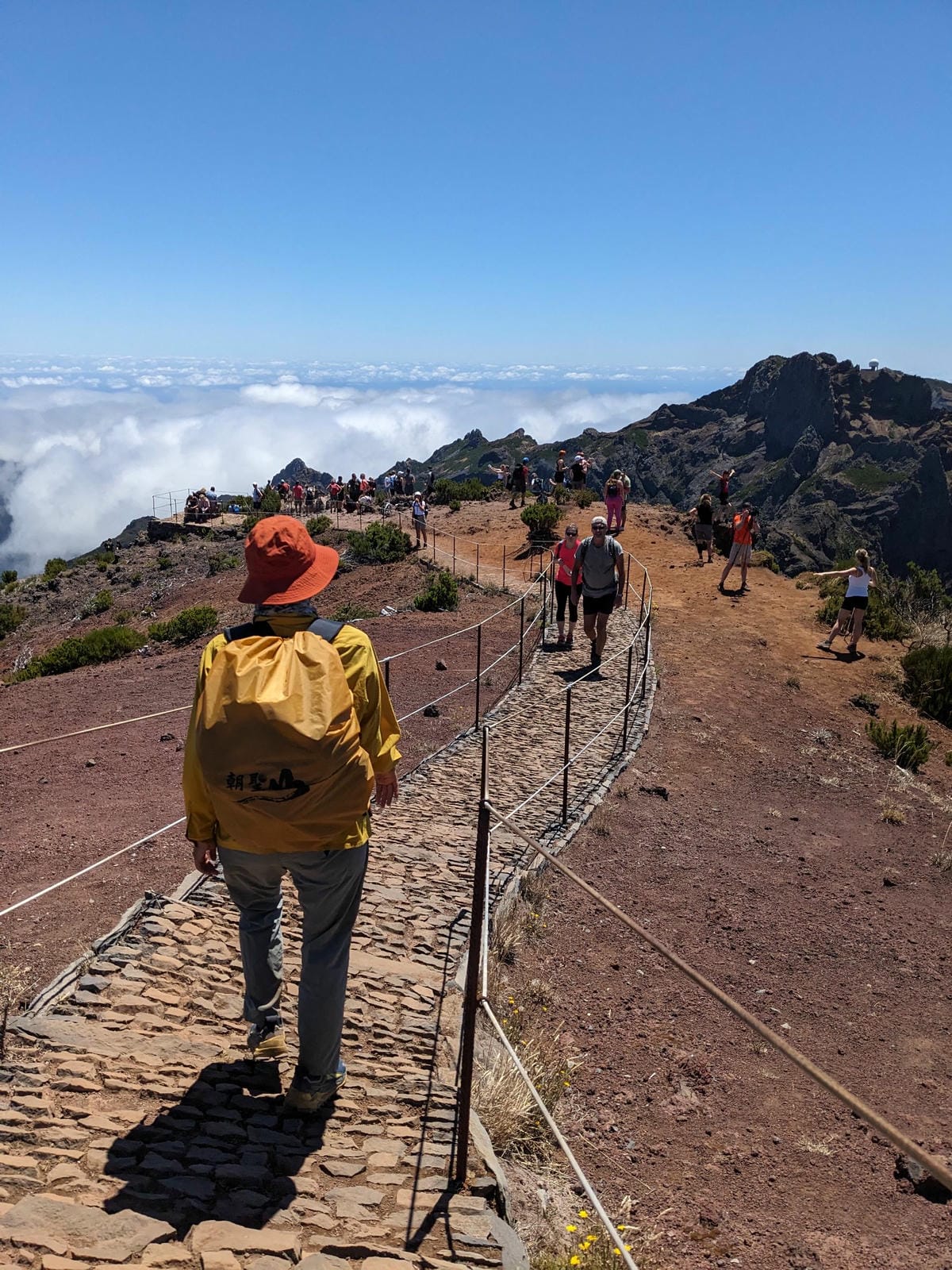 葡萄牙馬德拉島最高峰爬山健行
