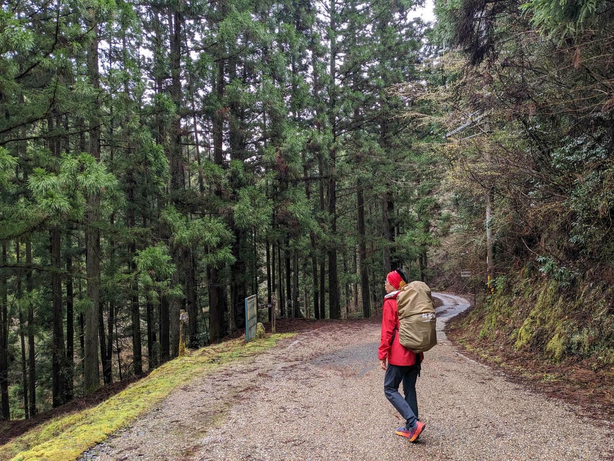 熊野古道中邊路D2 近露直奔發心門王子